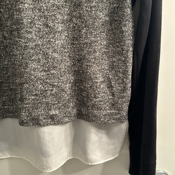 Goodnight Macaroon black and grey sweater. - Picture 4 of 5